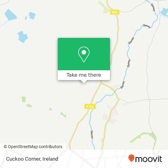 Cuckoo Corner map