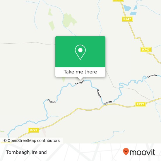 Tombeagh map