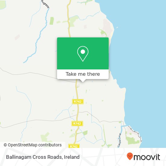 Ballinagam Cross Roads plan