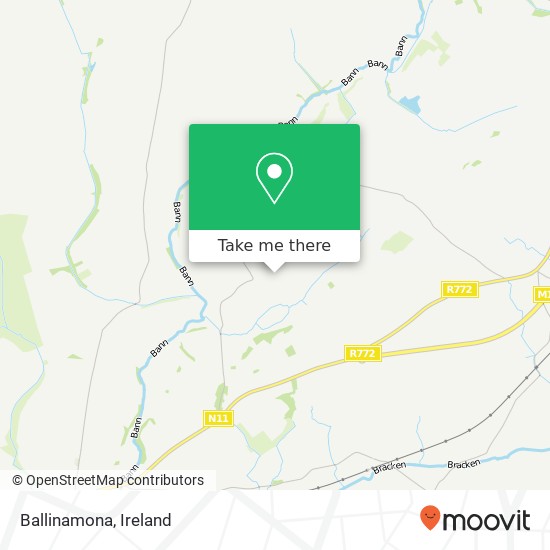 Ballinamona map