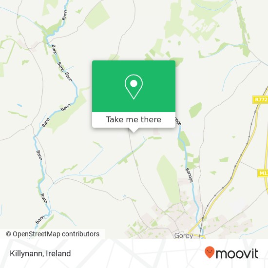 Killynann map