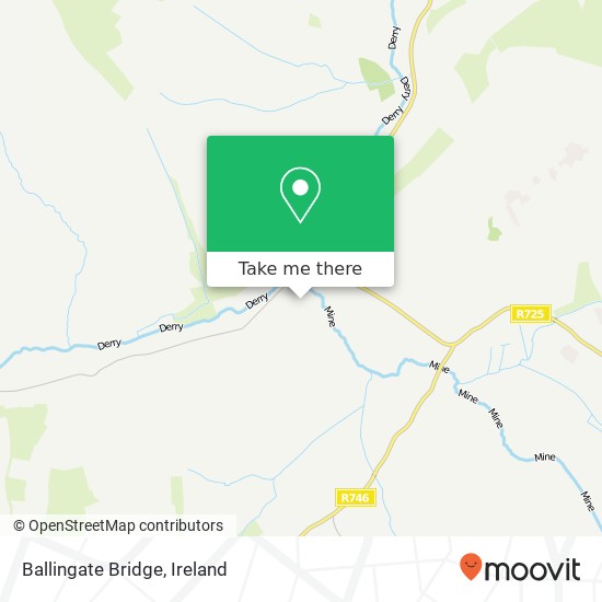Ballingate Bridge map
