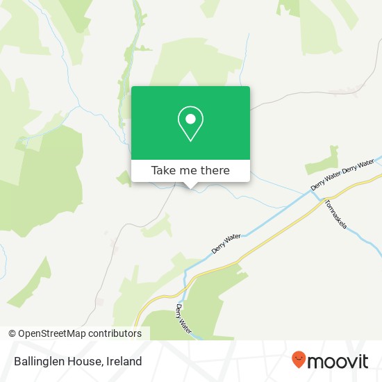Ballinglen House map