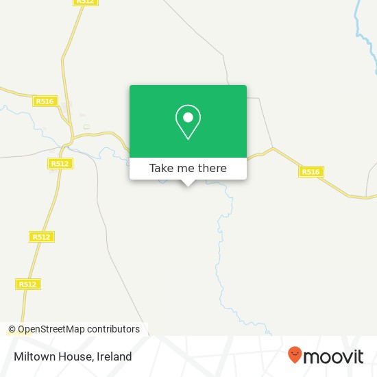 Miltown House map