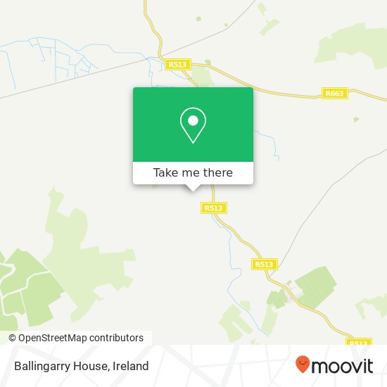 Ballingarry House map