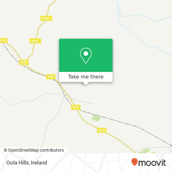 Oola Hills map