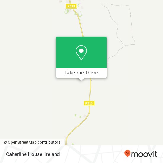 Caherline House map