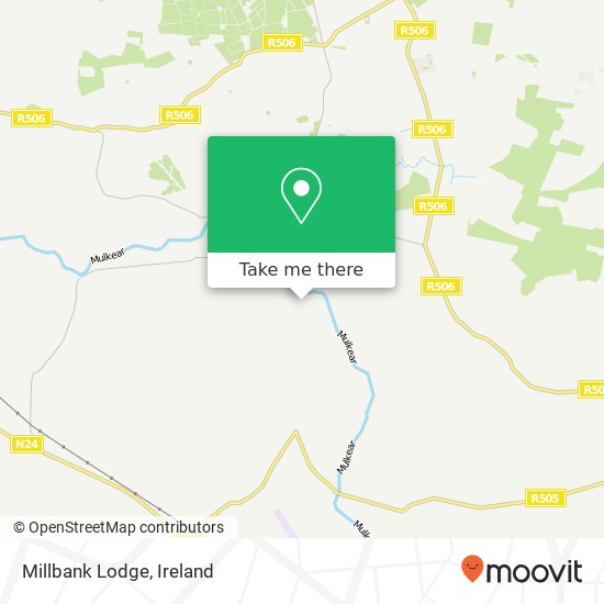 Millbank Lodge map
