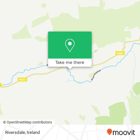 Riversdale map