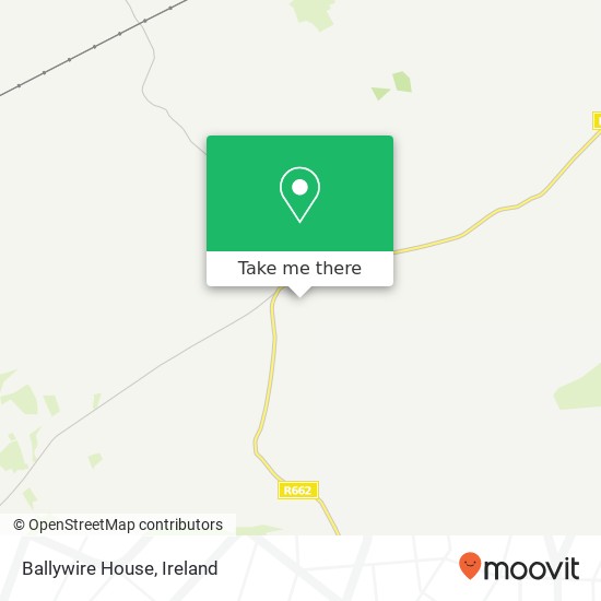 Ballywire House map