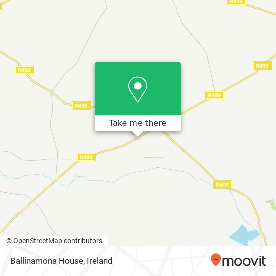 Ballinamona House map