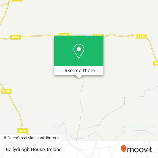 Ballyduagh House map