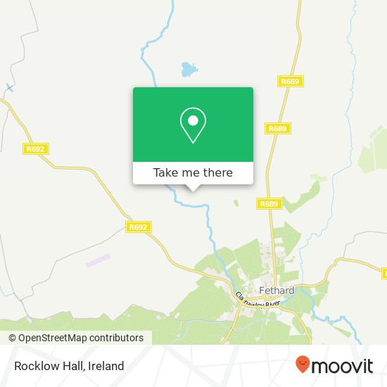 Rocklow Hall map