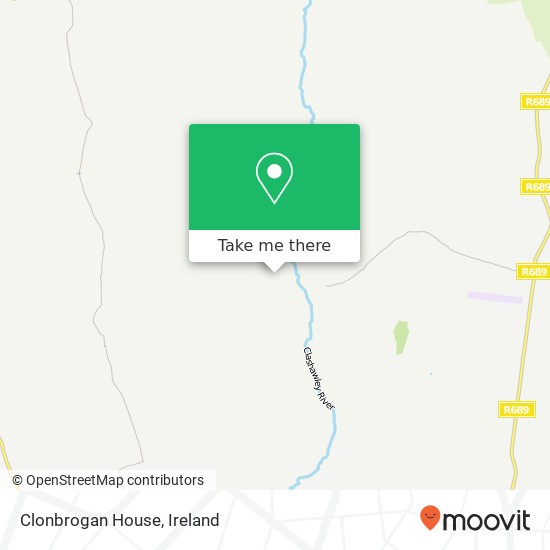 Clonbrogan House map