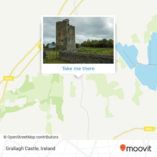 Grallagh Castle plan