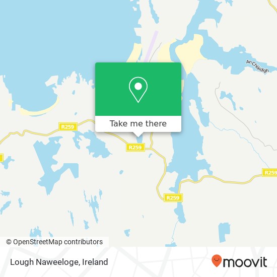 Lough Naweeloge map