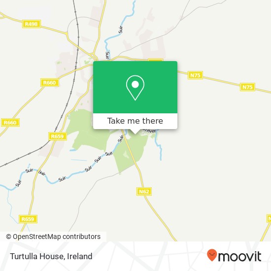 Turtulla House map