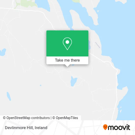 Devlinmore Hill map