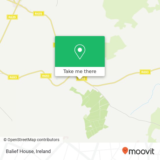 Balief House map
