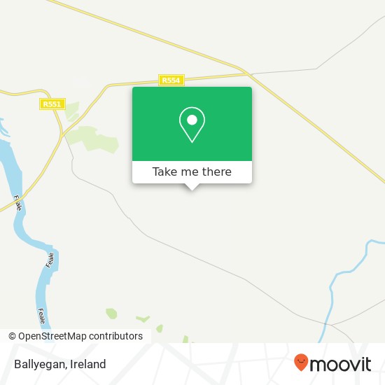 Ballyegan map