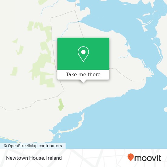 Newtown House map