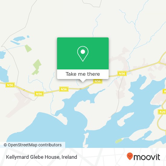 Kellymard Glebe House map