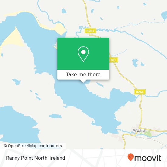 Ranny Point North map