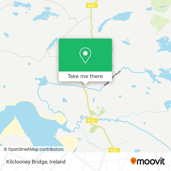 Kilclooney Bridge map
