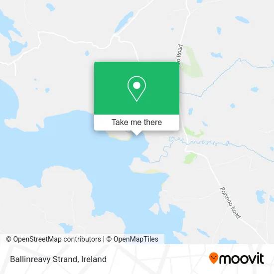 Ballinreavy Strand map