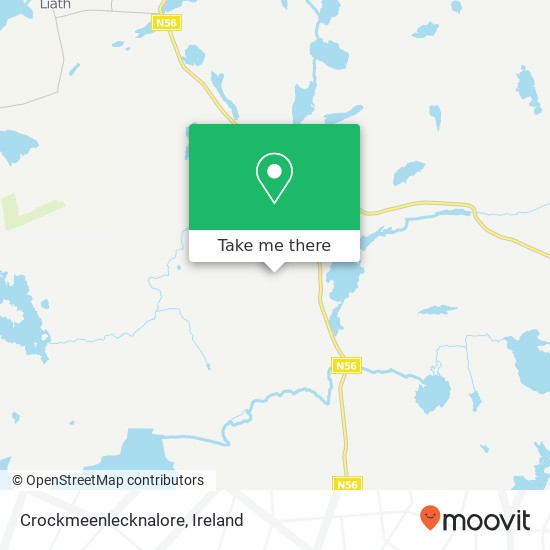 Crockmeenlecknalore map