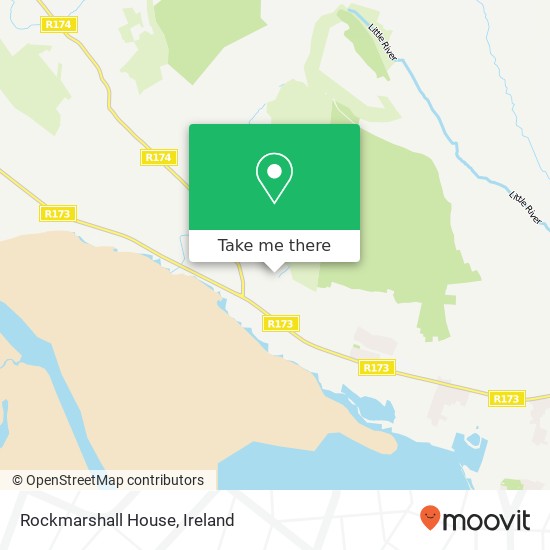 Rockmarshall House map