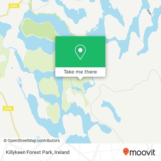 Killykeen Forest Park map