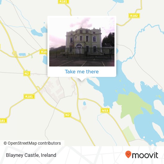 Blayney Castle plan