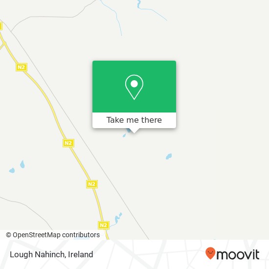 Lough Nahinch map