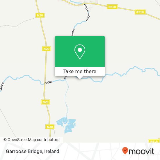 Garroose Bridge map
