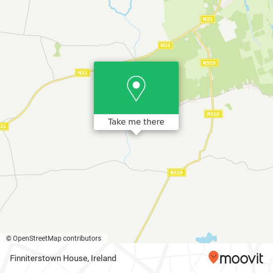 Finniterstown House map