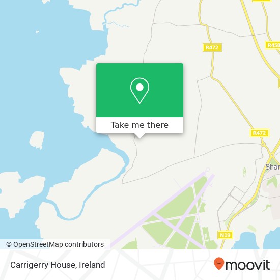 Carrigerry House map