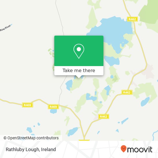 Rathluby Lough map