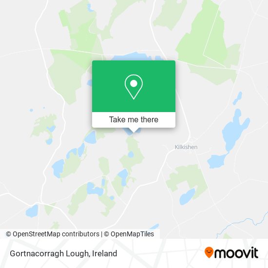 Gortnacorragh Lough map