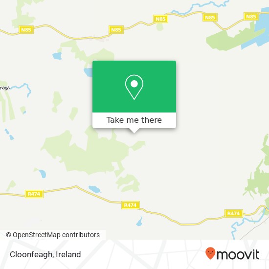 Cloonfeagh map