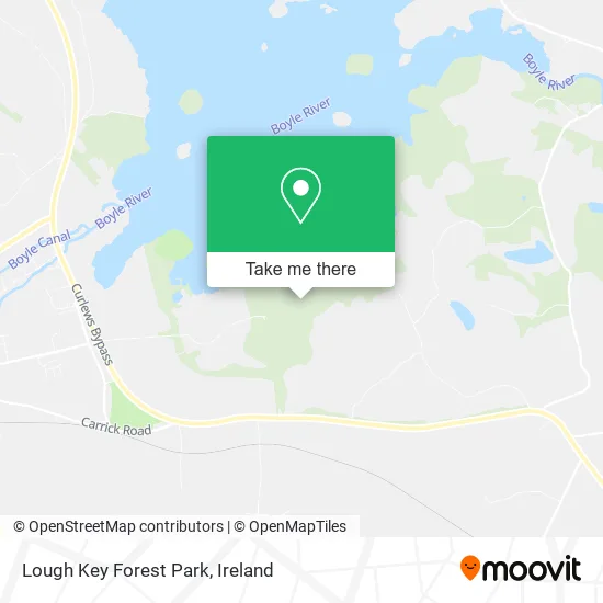 Lough Key Forest Park map