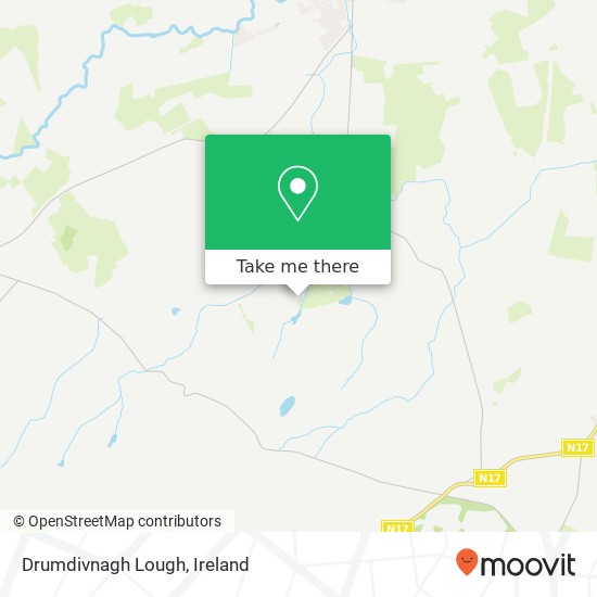 Drumdivnagh Lough plan