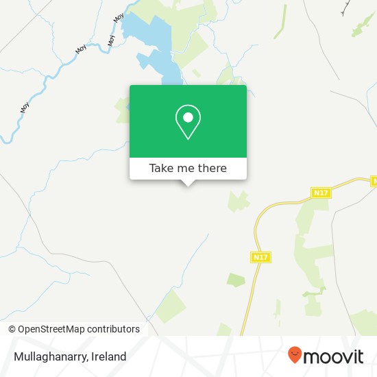 Mullaghanarry map