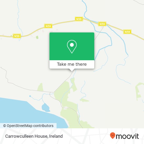 Carrowculleen House map