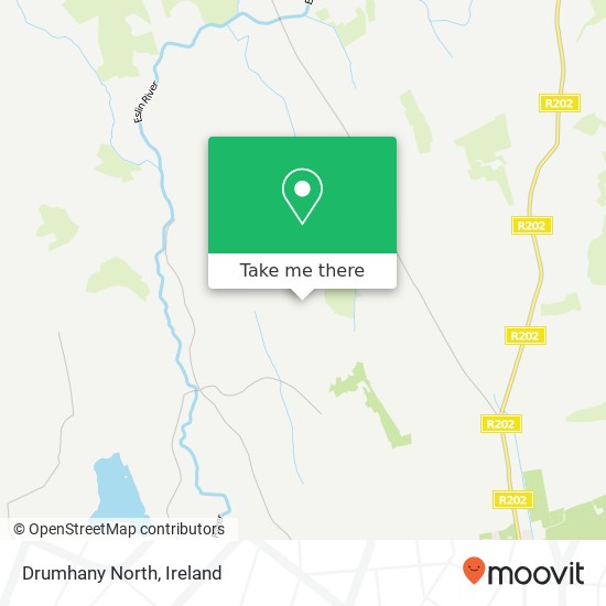 Drumhany North map
