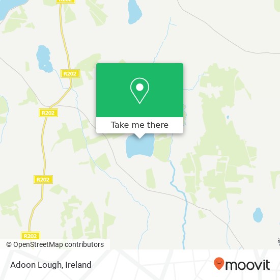 Adoon Lough map