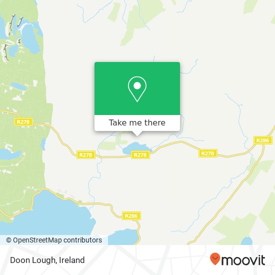 Doon Lough map