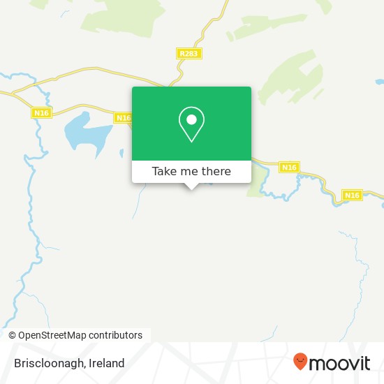Briscloonagh map