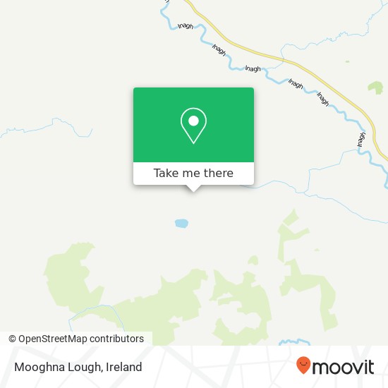 Mooghna Lough map