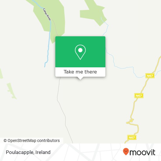 Poulacapple map